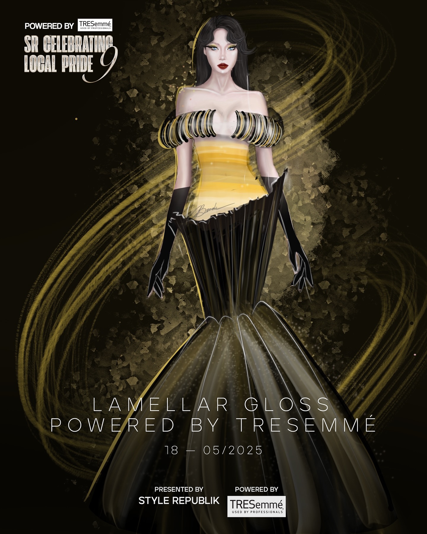 Hinh anh Lamellar Gloss Powered by TRESemmé 1