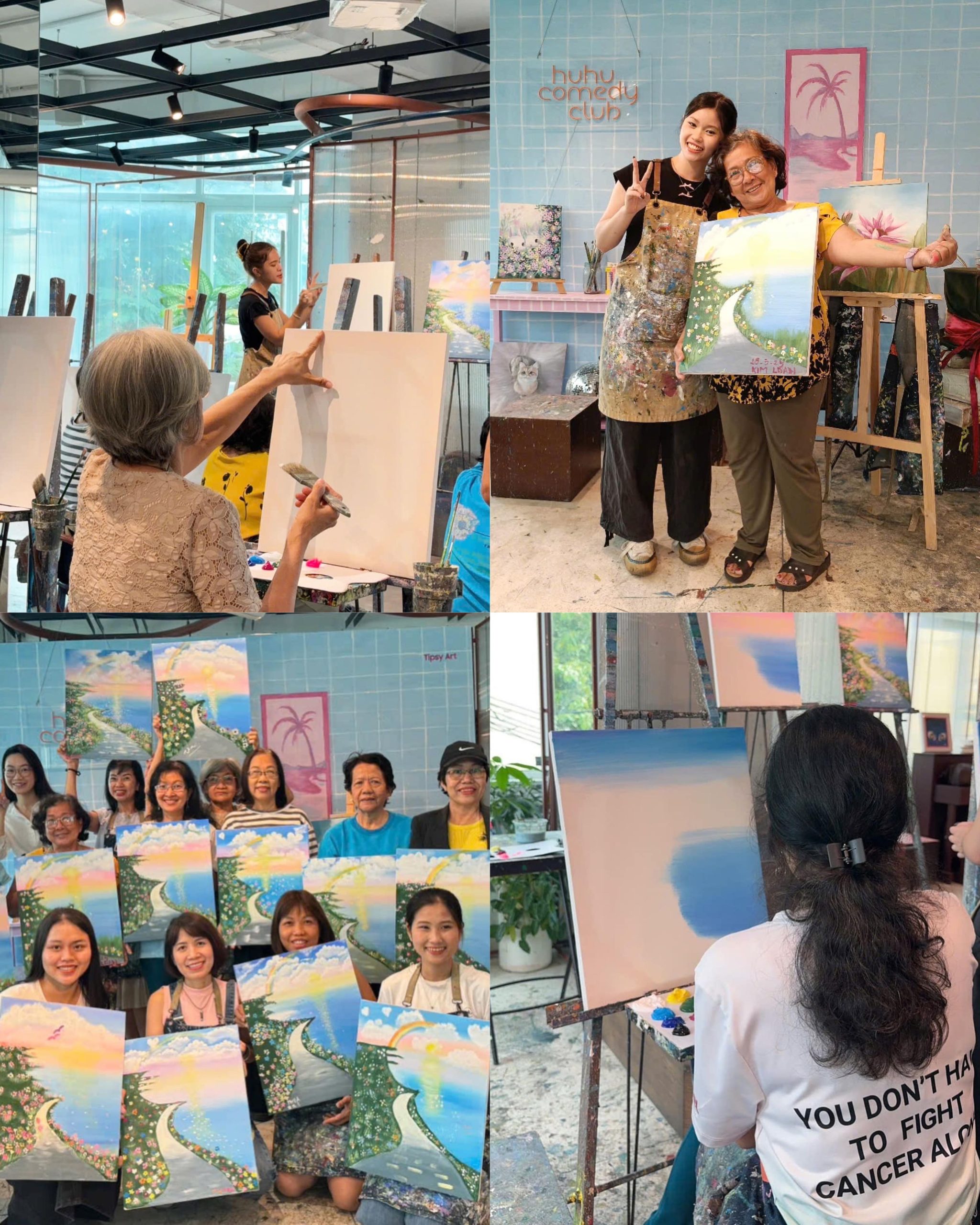 Hinh anh Workshop vẽ tranh | Tipsy Art 1