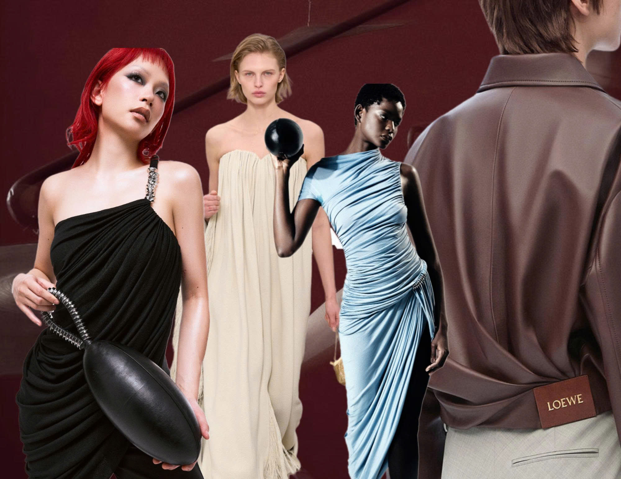 Dư âm SS/FW25, khi kỹ thuật draping - “đền đài cung điện” của thời trang đương đại lên ngôi