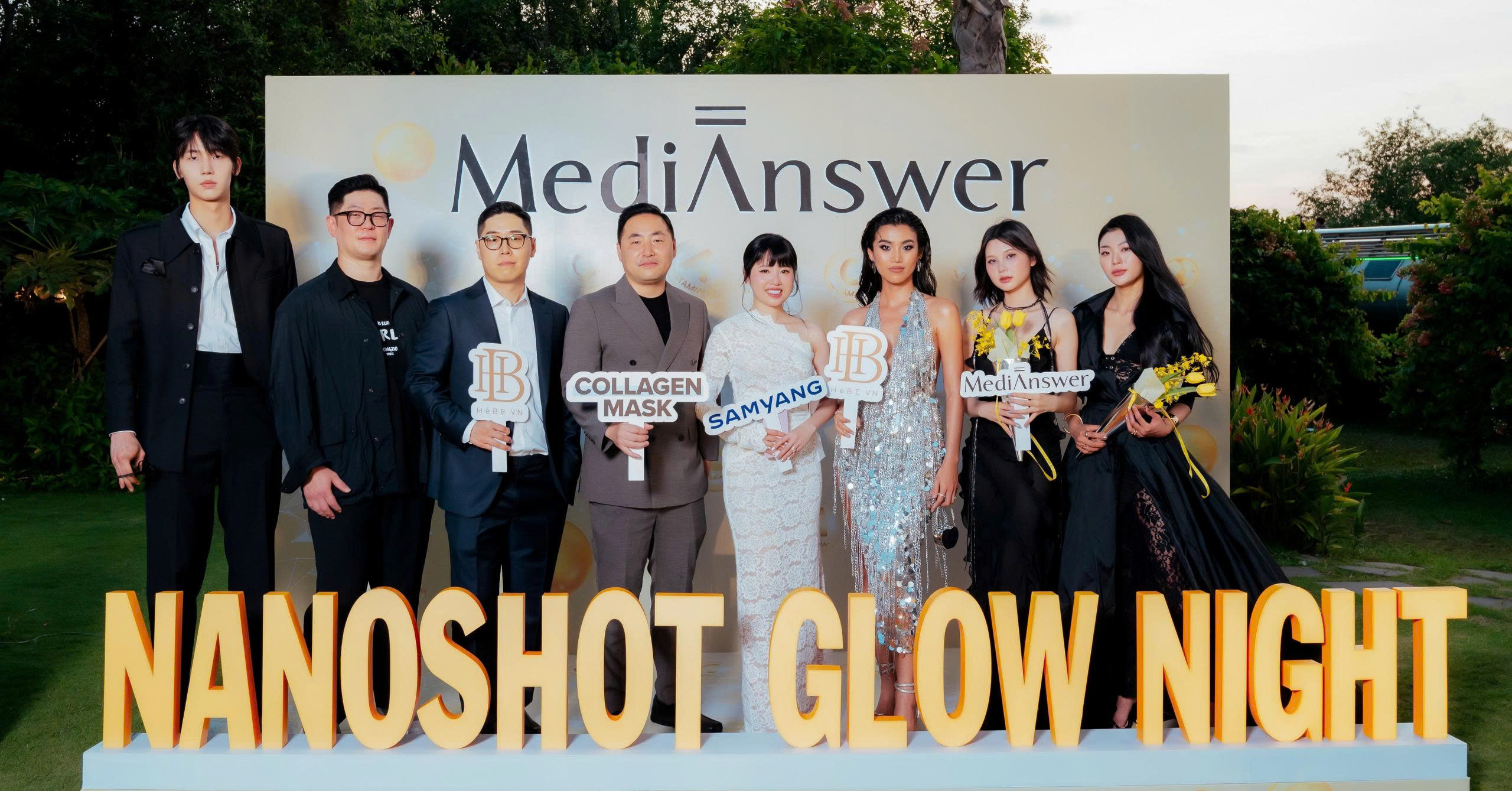 Hinh anh Sự kiện Nanoshot Glow Night: Chăm sóc làn da căng bóng với Medianswer Collagen Nanoshot Mask 1