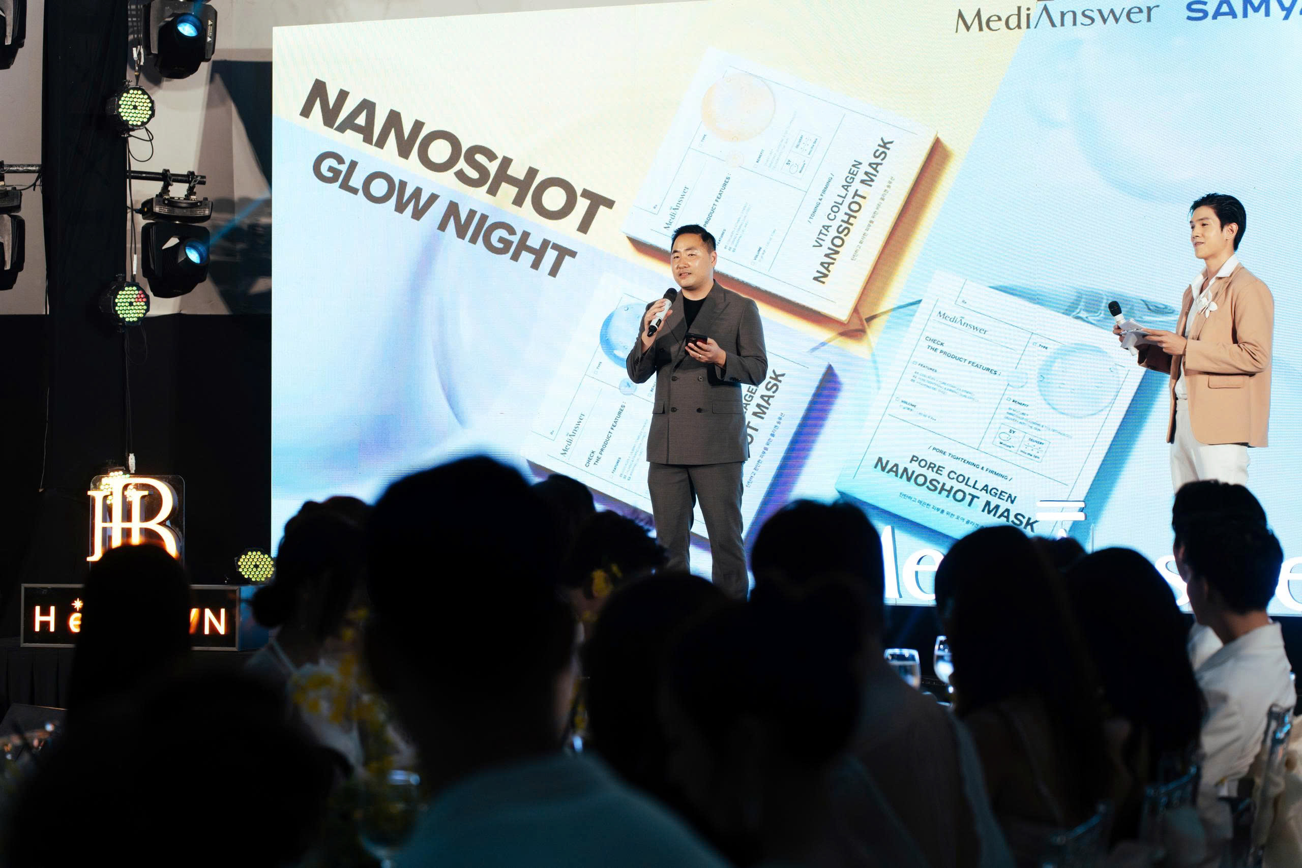 Hinh anh Sự kiện Nanoshot Glow Night: Chăm sóc làn da căng bóng với Medianswer Collagen Nanoshot Mask 3