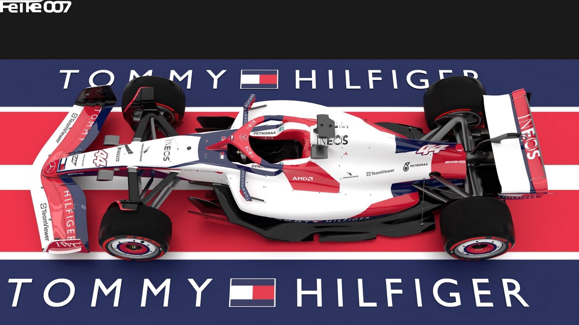 Hinh anh Không chỉ "ăn theo" làn sóng F1, Tommy Hilfiger chính là nhân tố tái định hình thẩm mỹ đường đua. 3